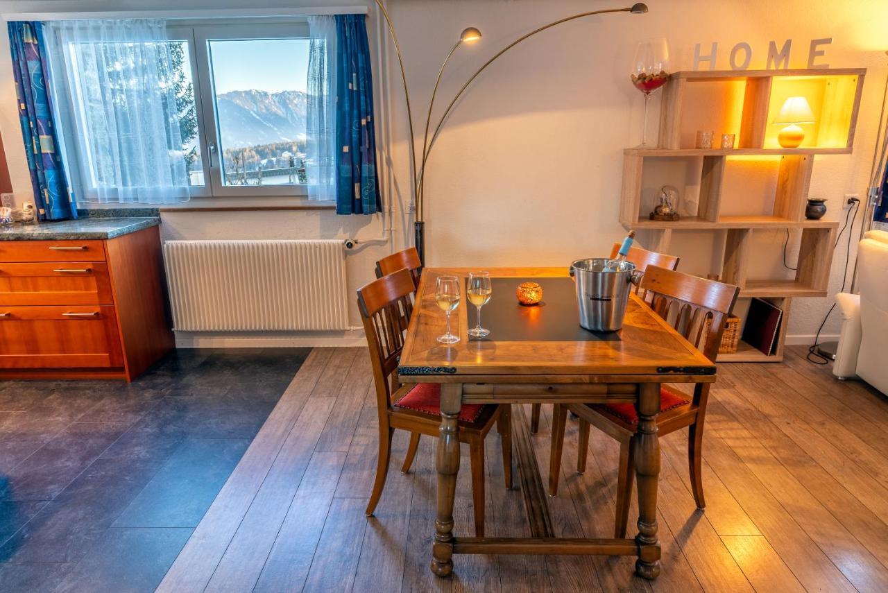Charmantes Apartment Mit Grossem Garten .Kids4Free. Flims Ngoại thất bức ảnh
